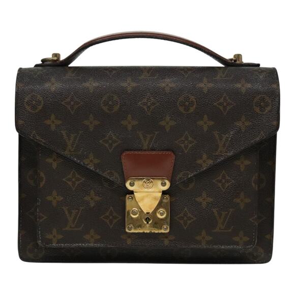 LOUIS VUITTON Monogram Monceau 28 Hand Bag M51185 - Picture 13 of 16